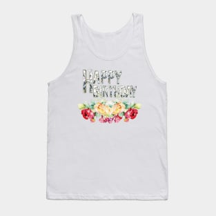 Happy Birthday Greeting Tank Top